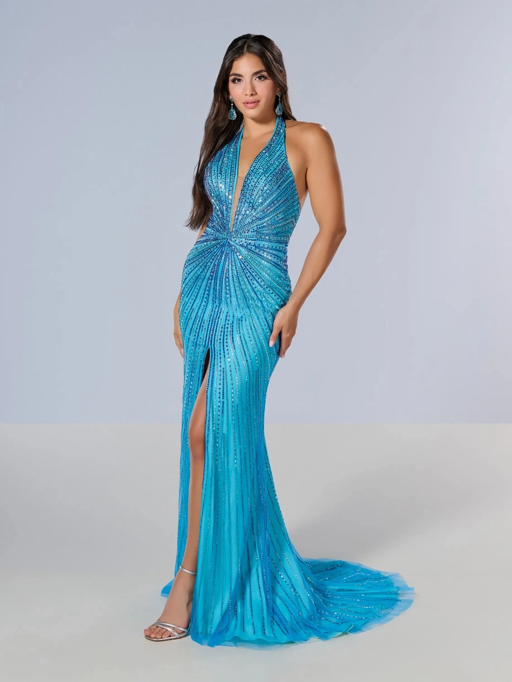 Tiffany Designs Style #16205 #1 Turquoise frontface vertical picture