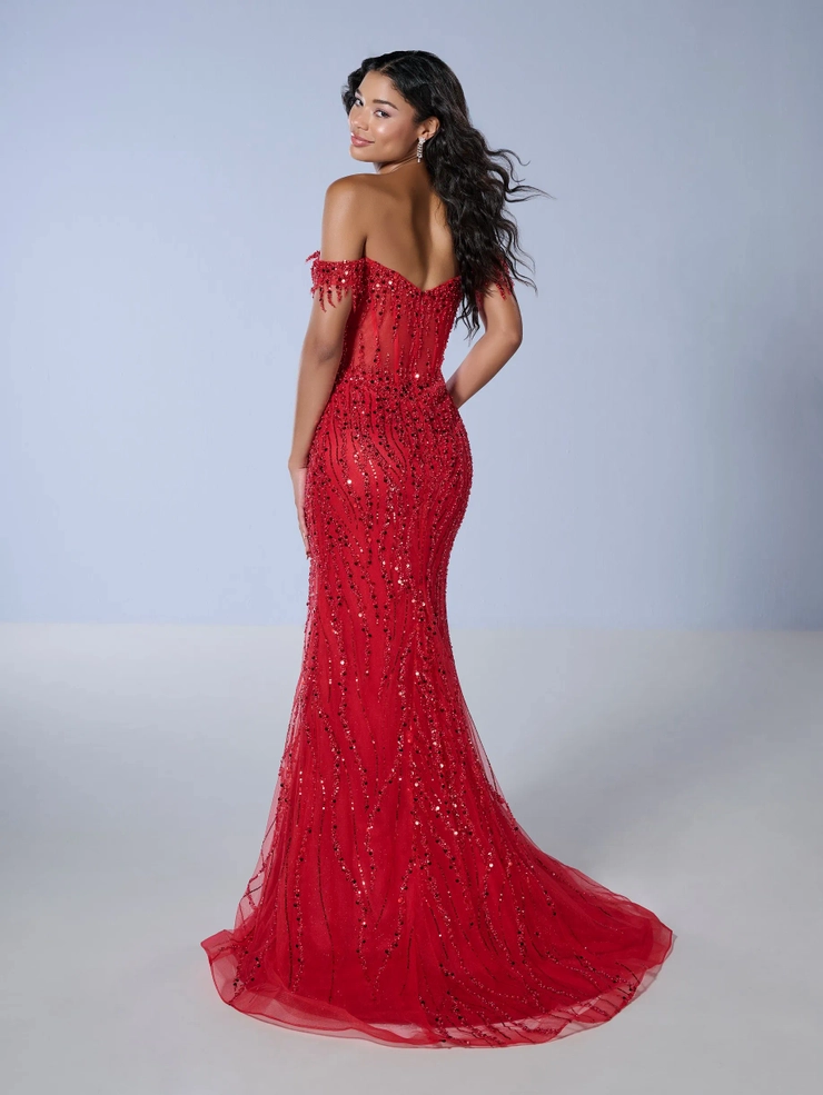 Tiffany Designs Style #16233 #1 default Red backface vertical picture