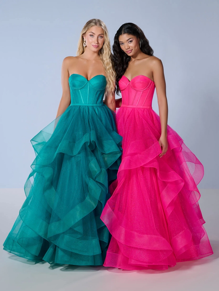 Tiffany Designs Style #16245 #1 Hot Pink frontface vertical picture
