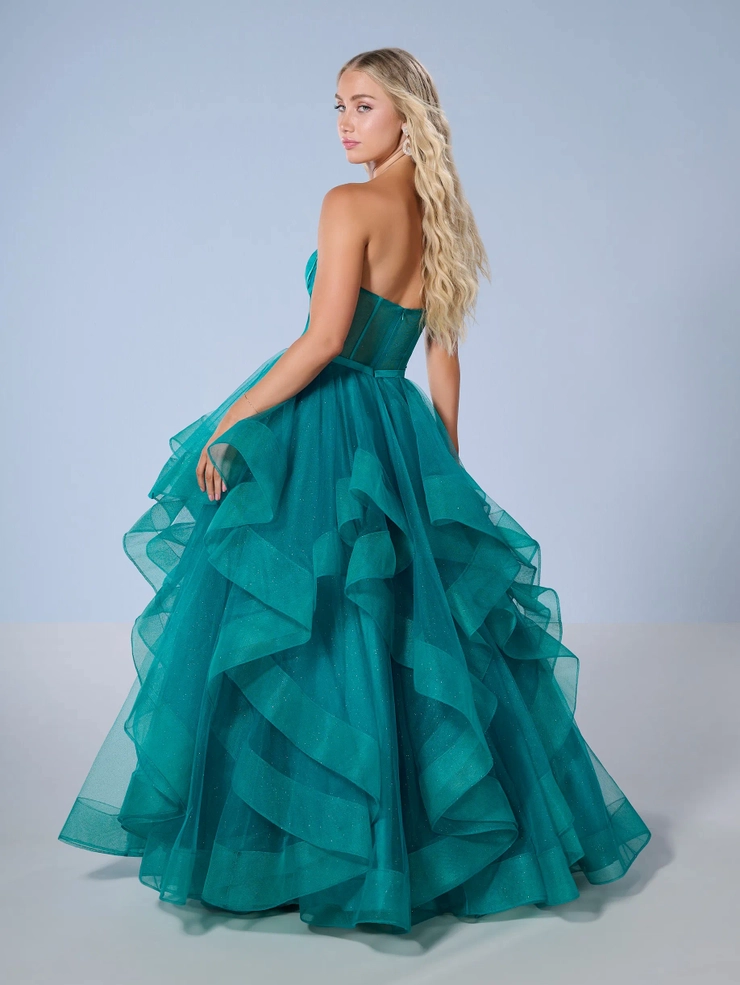 Tiffany Designs Style #16245 #3 default Teal backface vertical picture