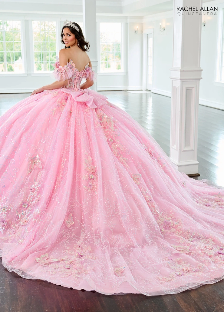 Alta Couture by Rachel Allan Style #RQ3149 #1 Pink/Lilac backface vertical picture