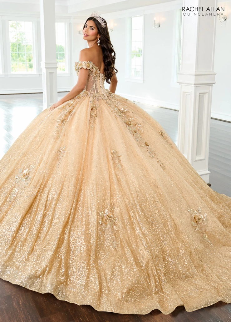 Alta Couture by Rachel Allan Style #RQ3150 #1 default Champagne/Gold backface vertical picture