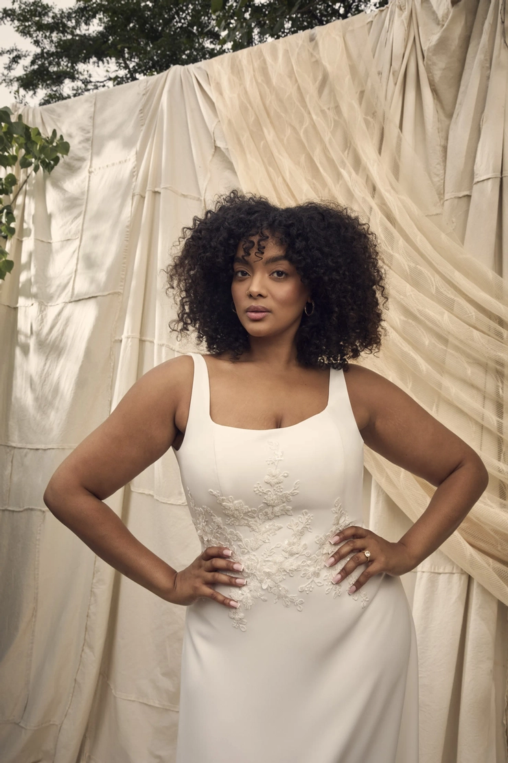 Beloved by Casablanca - BL463C-2 | White Wisteria Bridal Boutique