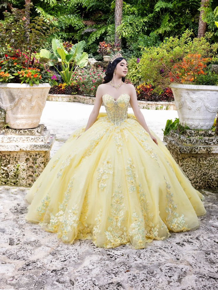 LizLúo Quince Style #26100 #1 Yellow frontface vertical picture