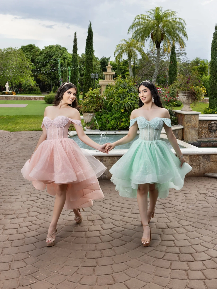 LizLúo Quince Style #26103 #1 Aquamarine Blush frontface vertical picture
