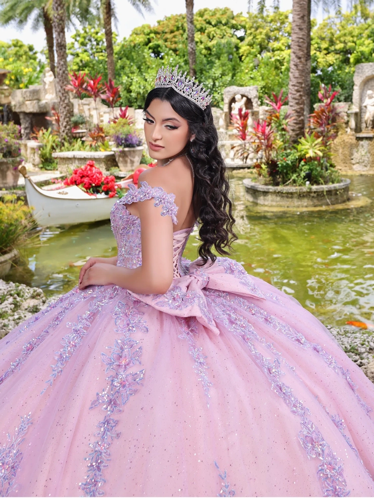 LizLúo Quince Style #26105 #7 Lilac/Pink backface vertical cropped picture