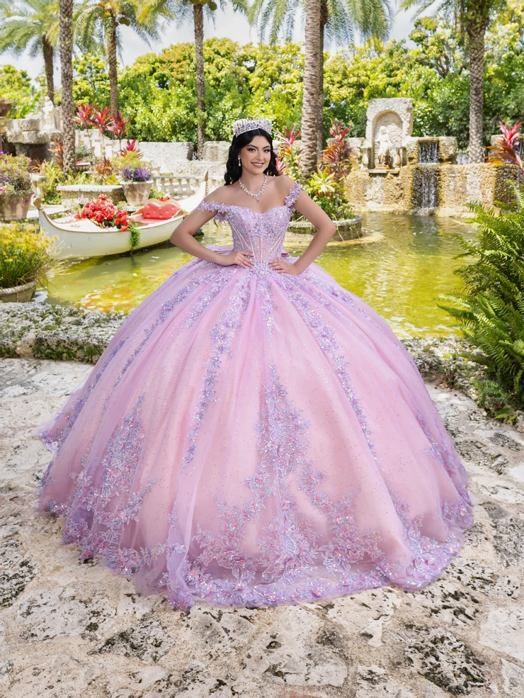LizLúo Quince Style #26105 #1 Lilac/Pink frontface vertical picture