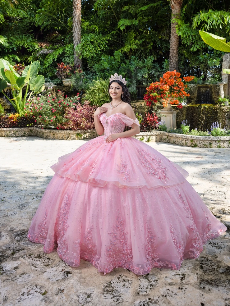 LizLúo Quince Style #26107 #1 Pink/Champagne frontface vertical picture