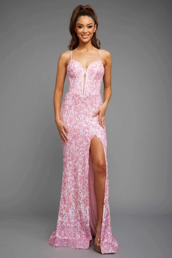 Vienna Prom Style #V-8887 #5 frontface vertical thumbnail