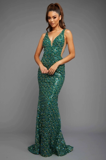 Vienna Prom Style #V-8889 #4 frontface vertical thumbnail