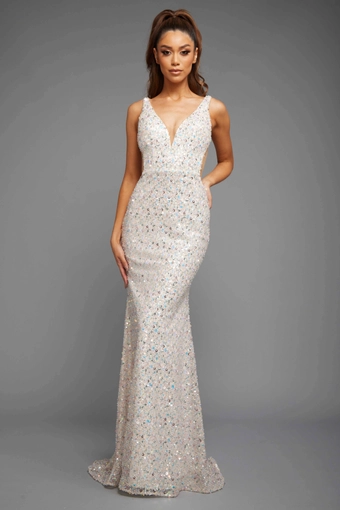 Vienna Prom Style #V-8889 #1 frontface vertical thumbnail