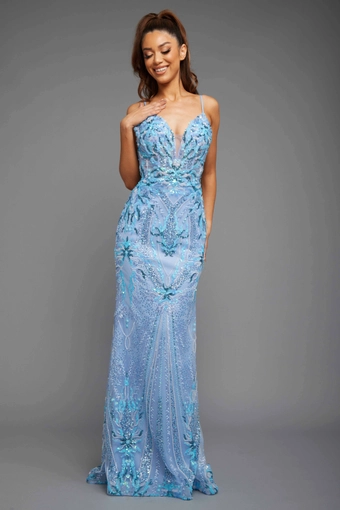 Vienna Prom Style #V-8891 #1 frontface vertical thumbnail