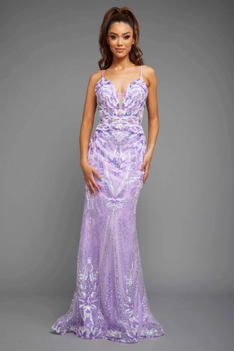 Vienna Prom Style #V-8891 #3 frontface vertical thumbnail