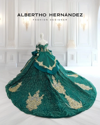 Eviterna by Albertho Hernandez Style #Lurex Oro-0308 #11 backface vertical thumbnail