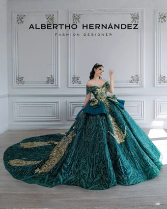 Eviterna by Albertho Hernandez Style #Lurex Oro-0308 #2 frontface vertical thumbnail