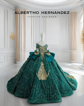 Eviterna by Albertho Hernandez Style #Lurex Oro-0308 #6 frontface vertical thumbnail