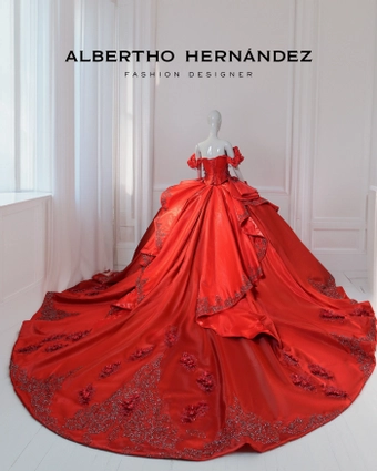 Eviterna by Albertho Hernandez Style #Lurex Rojo #5 default backface vertical thumbnail