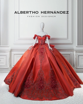 Eviterna by Albertho Hernandez Style #Lurex Rojo #3 frontface vertical thumbnail