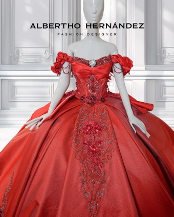 Eviterna by Albertho Hernandez Style #Lurex Rojo #6 frontface vertical cropped thumbnail