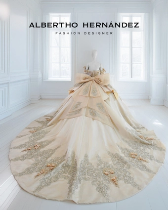 Eviterna by Albertho Hernandez Style #Lurex Oro-0308 #12 backface vertical thumbnail