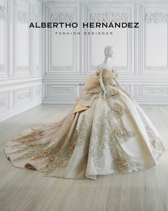 Eviterna by Albertho Hernandez Style #Lurex Oro-0308 #3 frontface vertical thumbnail