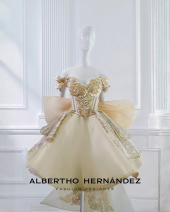 Eviterna by Albertho Hernandez Style #Lurex Oro-0308 #4 frontface vertical thumbnail