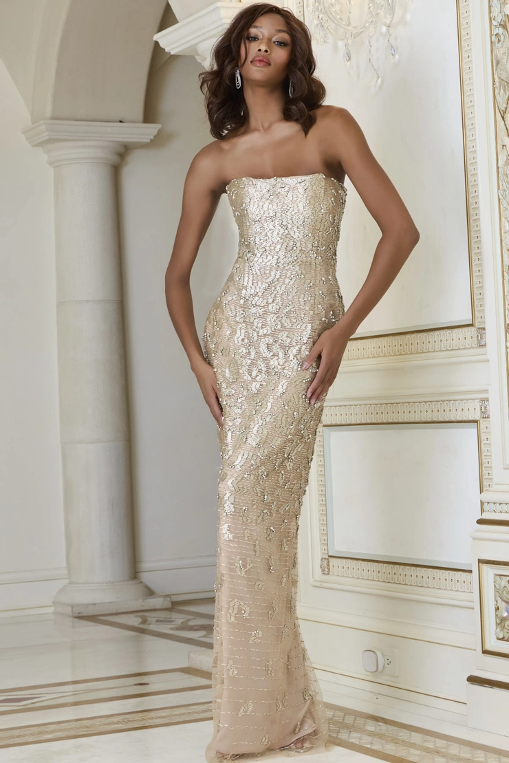 Jovani Style #40887 #1 frontface vertical picture