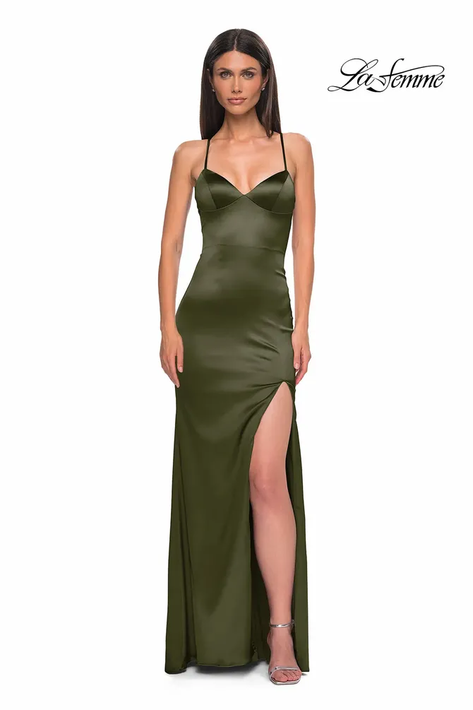 Chantilly Lace Evening Gown