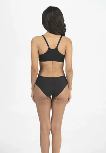 Dominique  dq7050 #8 Black backface vertical thumbnail