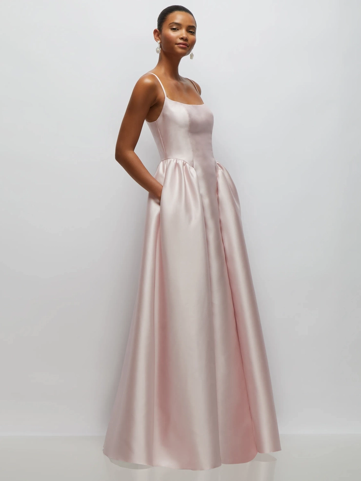 niagara blue bridesmaid dress Ever-Pretty Dusty Blue Bridesmaid Gowns In ES80116DN Size Dusty Blue main image 1
