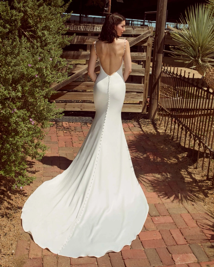 La Perle by Calla Blanche Style #LP2502 #1 backface vertical picture