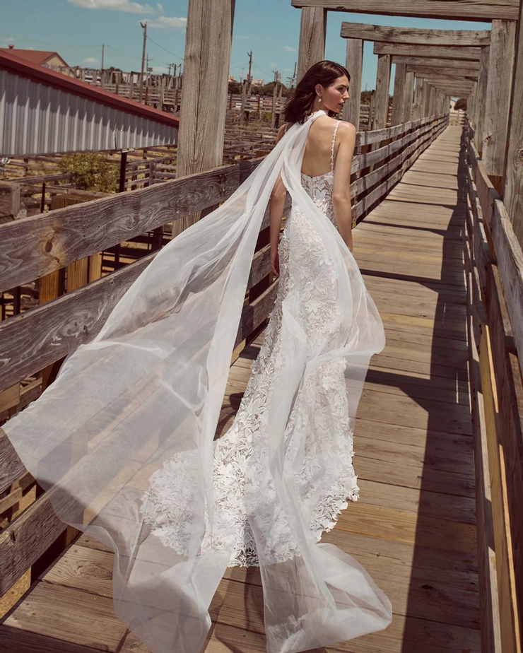 La Perle by Calla Blanche Style #LP2513 #1 backface vertical picture