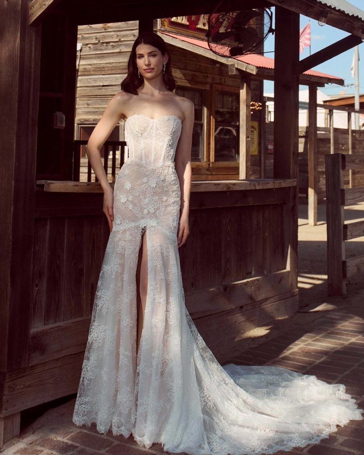 La Perle by Calla Blanche Style #LP2517 #1 frontface vertical picture