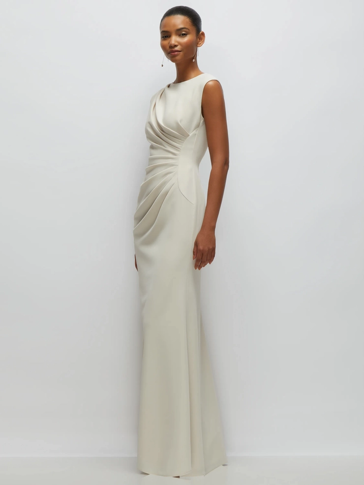 bridesmaid dress vs wedding guest dress WEDTREND Women Elegant Vintage Mauve A-Line V-Nevk Long Sleeves Dress, chiffon color / US10 Color:Light Blue* strapless maxi dress Order now! Short White Homecoming Dress