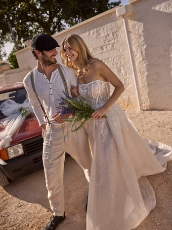 Ricca Sposa Style #25-001(2) #3 frontface vertical thumbnail