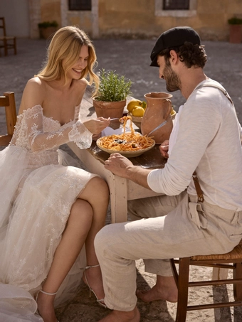 Ricca Sposa Style #25-006(2) #6 frontface cropped thumbnail