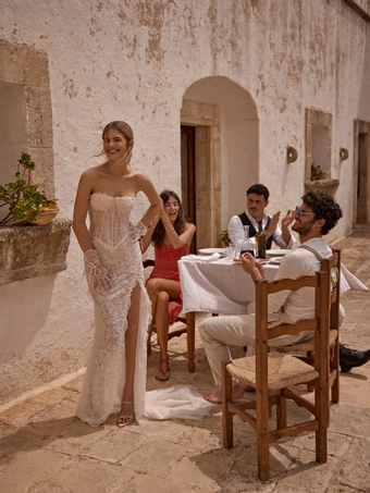Ricca Sposa Style #25-008(2) #1 frontface vertical thumbnail