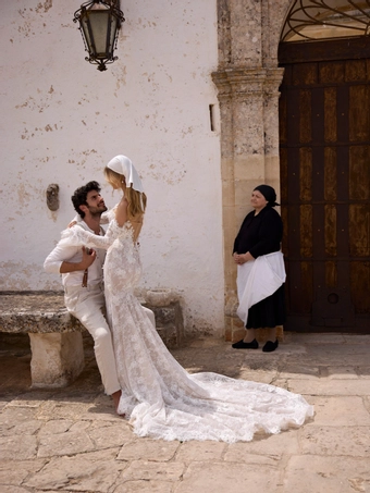Ricca Sposa Style #25-025(2) #6 vertical thumbnail