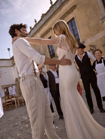 Ricca Sposa Style #25-028(2) #9 default backface vertical cropped thumbnail