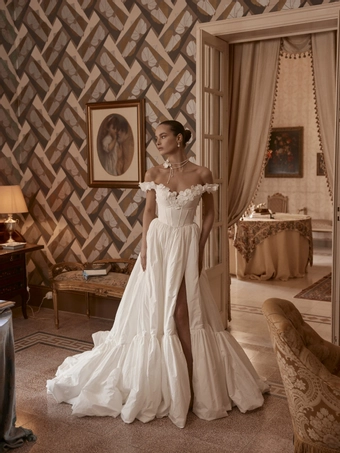 Ricca Sposa Style #25-002(3) #0 default frontface vertical thumbnail