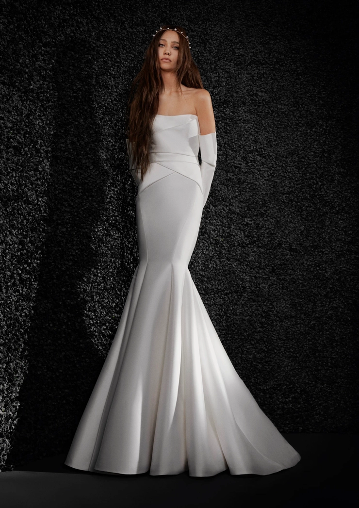 knee length dresses for ladies Vera Wang AMANDINE