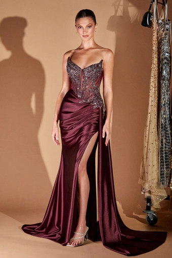 Mayabella Collection Style # #8 Plum Noir frontface vertical thumbnail