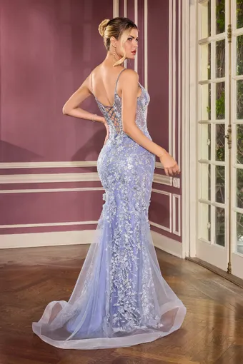 Ladivine by Cinderella Divine CT264   Embellished Mermaid Gown | Special Occasion Dress #6 default backface vertical thumbnail