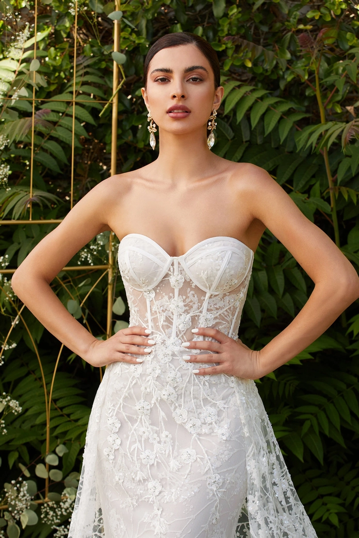 Ladivine by Cinderella Divine Style #CB046W #5 frontface vertical cropped picture