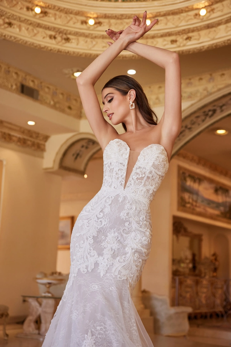 Ladivine by Cinderella Divine Style #CD928W #2 frontface vertical cropped picture