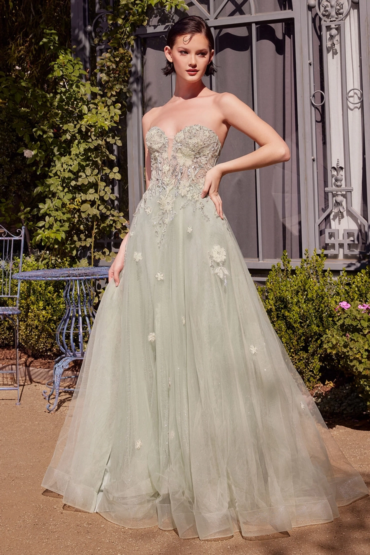 Andrea & Leo Couture Style #A1418 #1 frontface vertical picture
