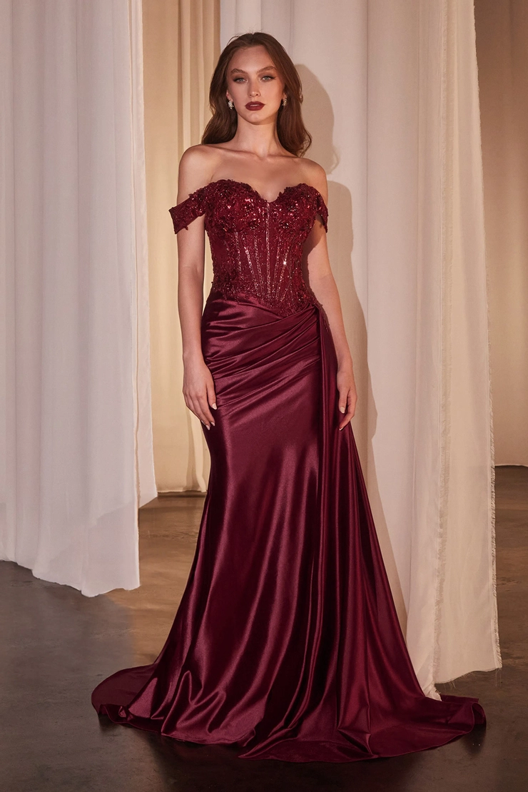 Elsa Dress – Off-the-Shoulder Gown with Sweetheart Neckline