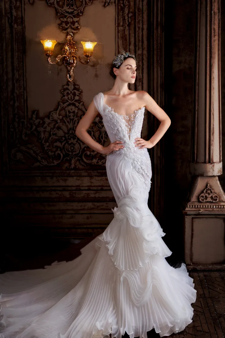 ysa makino evening dresses Ysa Makino Wedding Evening Dress and Gowns Collection