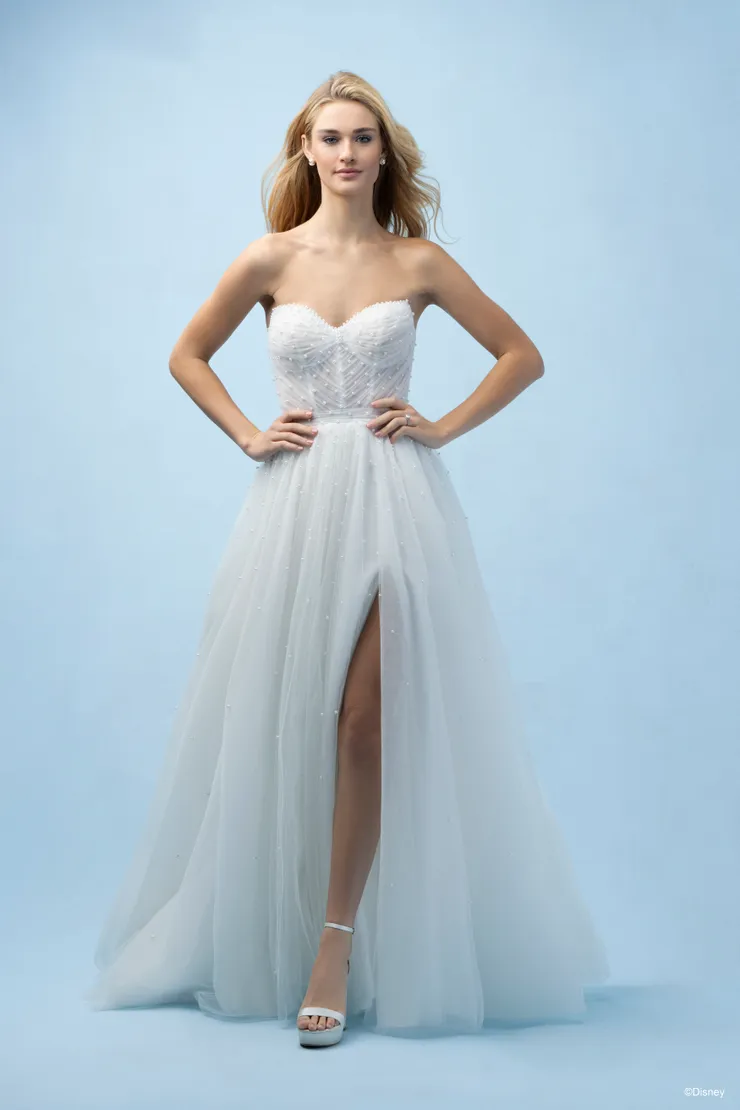 Disney Fairy Tale Weddings Style #D440 Ariel #1 frontface vertical picture