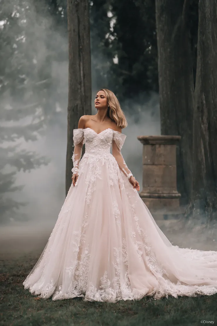 Disney's Fairy Tale Weddings ペアウォッチ Disney Fairytale Weddings | Studio I Do - DP421 | Studio I Do Bridals